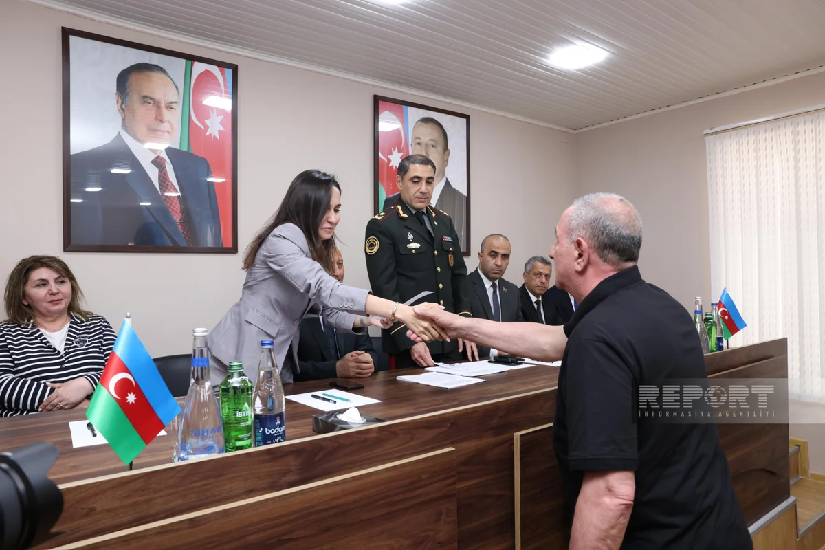 Əfv sərəncamı 6 saylı cəzaçəkmə müəssisəsində icra olunub - VİDEO