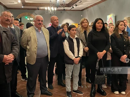 Tbilisidə Ümummilli Liderin yubileyinə həsr olunmuş sərgi açılıb