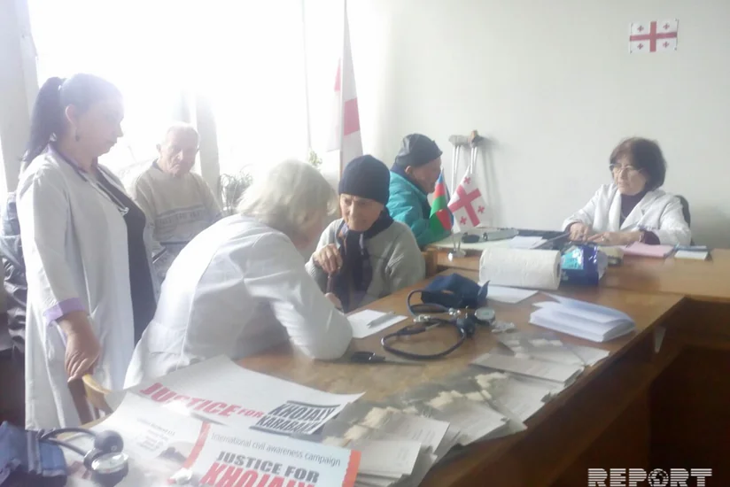 Xocalı soyqırımının 26-cı ildönümü ilə əlaqədar Gürcüstanda pulsuz tibbi müayinə aksiyası keçirilib