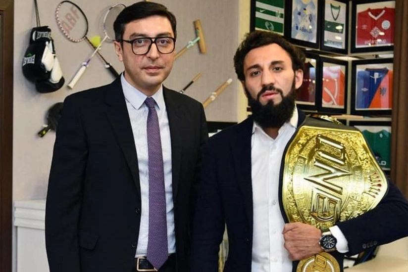 Фарид Гаибов принял известного спортсмена