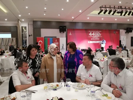 İstanbulda “Bəzi saylar tarix yazar - 44 gün, 44 şəhid” anım mərasimi keçirilib