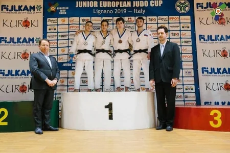 Azərbaycanın gənc cüdoçusu Avropa kubokunda çempion olub - FOTO