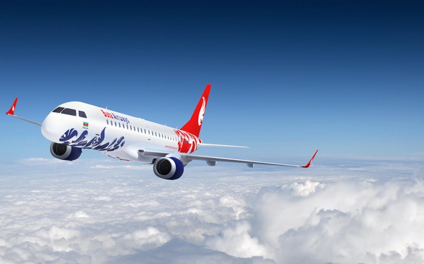 Buta Airwaysin təyyarəsi ehtiyat hava limanına eniş edib