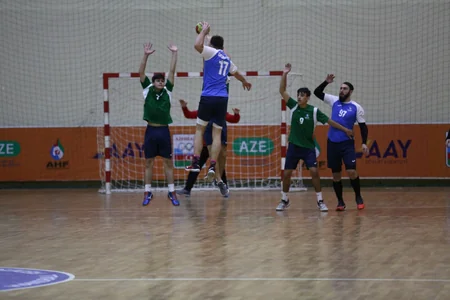 Həndbol üzrə Azərbaycan çempionatında növbəti oyunlar keçirilib