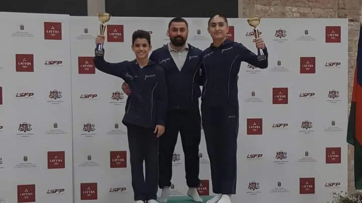 Azərbaycan gimnastları beynəlxalq turnirdə qızıl medal qazanıb