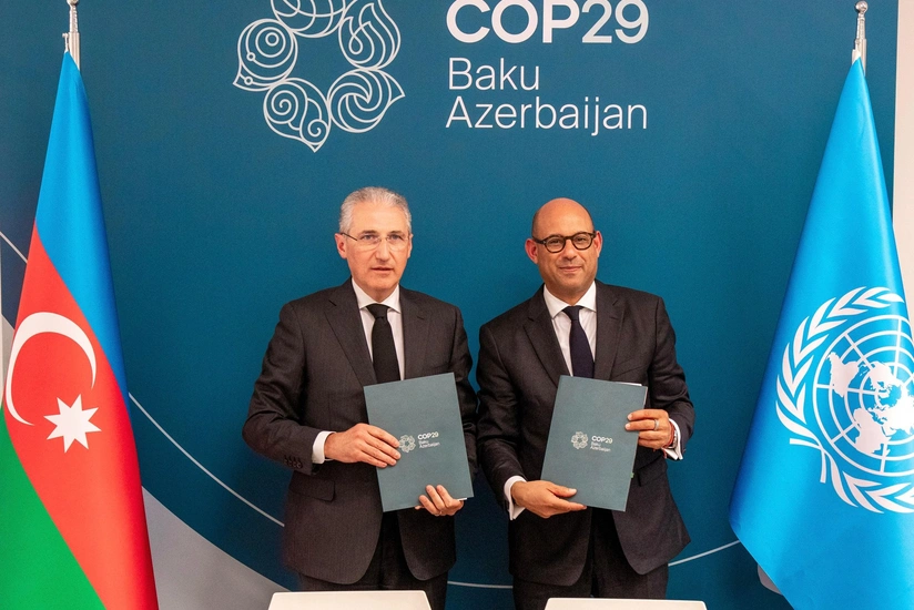 Azərbaycan Hökuməti ilə BMT-nin İqlim Katibliyi arasında Anlaşma Memorandumu imzalanıb