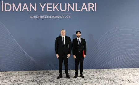 Prezident İlham Əliyev 2024-cü ilin idman yekunlarına həsr olunan mərasimdə iştirak edib - YENİLƏNİB