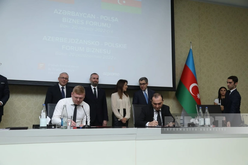 AZPROMO и Польское агентство инвестиций и торговли подписали договор о сотрудничестве