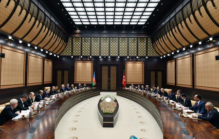 Ankarada Azərbaycan-Türkiyə Yüksək Səviyyəli Strateji Əməkdaşlıq Şurasının VII iclası keçirilib
