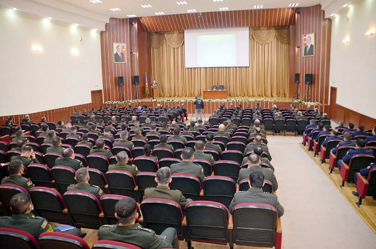 Azərbaycan Ordusunun kadr işləri üzrə heyətinin təlim-metodiki toplanışı keçirilib