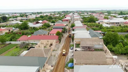 Şəmkirdə kəndlərarası avtomobil yolu layihəsinin icrasına başlanılıb