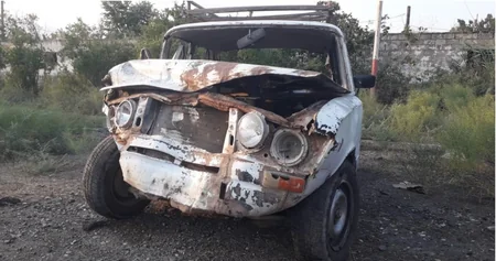 В Кюрдамире столкнулись два легковых автомобиля, три человека пострадали