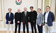 İlham Əliyev UFC-nin prezidentini qəbul edib