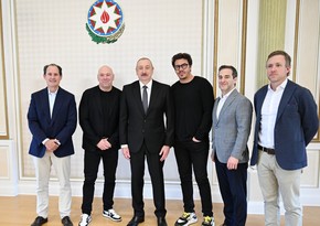 İlham Əliyev UFC-nin prezidentini qəbul edib