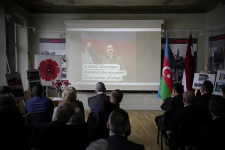 Latviyada 20 Yanvar faciəsi anılıb