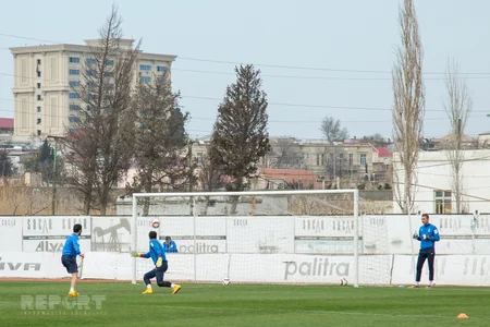 Futbol üzrə Azərbaycan milli komandası Malta ilə oyuna hazırlaşır - FOTOSESSİYA