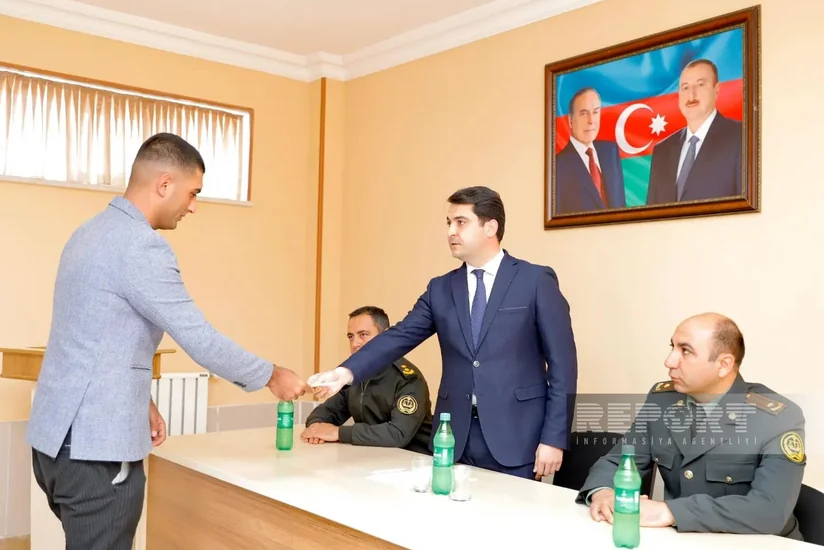 Əfv sərəncamı Naxçıvanda icra edilib, bir məhkum azad edilib