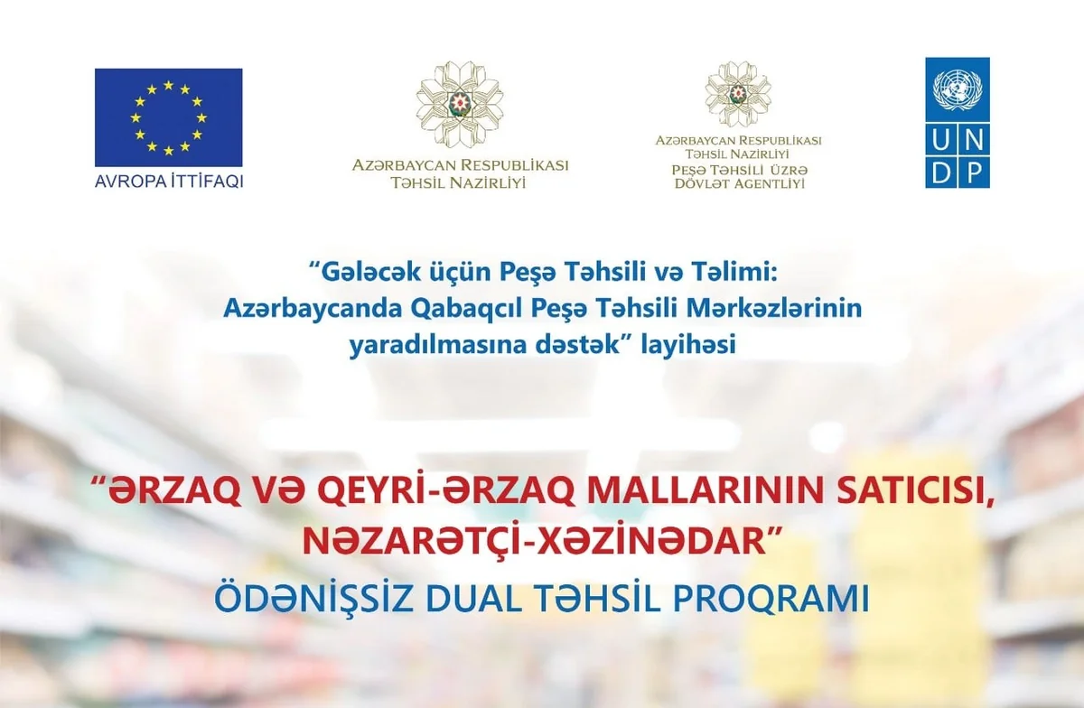 Dual təhsil proqramına qəbul elan edilir