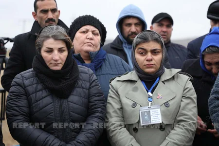 Tombstone monument for martyred journalist Maharram Ibrahimov unveiled