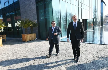 Prezident Ağstafa Aqrar Sənaye Kompleksinin açılışında iştirak edib - YENİLƏNİB