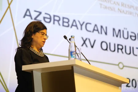 Azərbaycan müəllimlərinin XV qurultayı keçirilib - YENİLƏNİB
