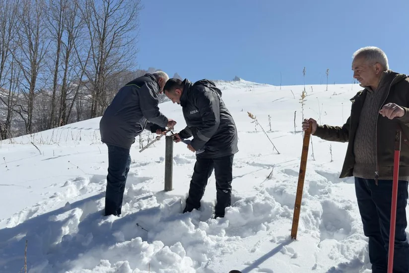 Azərbaycanın yüksək dağlıq ərazilərində qarölçmə işlərinə başlanılıb