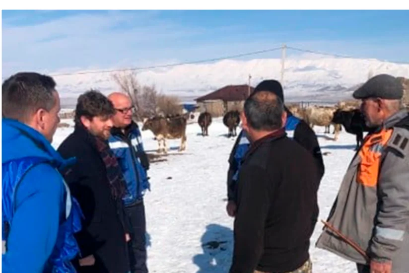 French ambassador in Yerevan visits Azerbaijan-Armenia border region