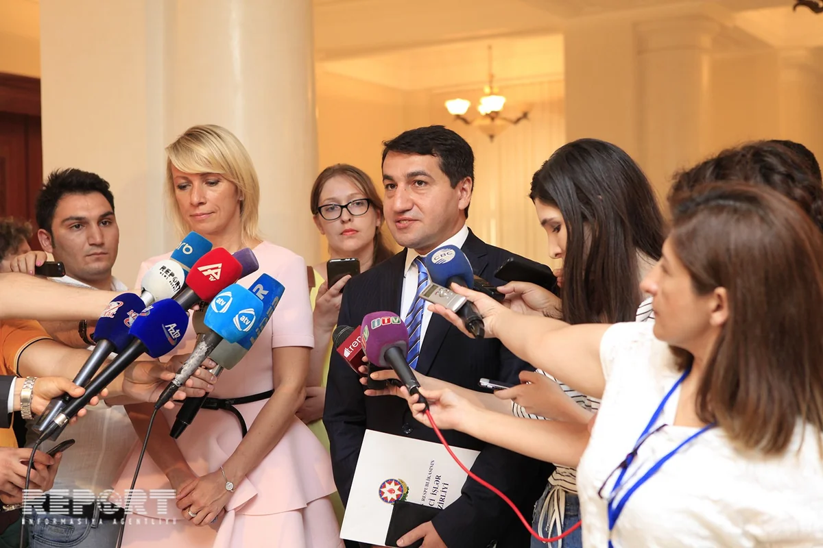 Hikmet Hajiyev: Azerbaijan and Russia hold intensive contacts on information issues