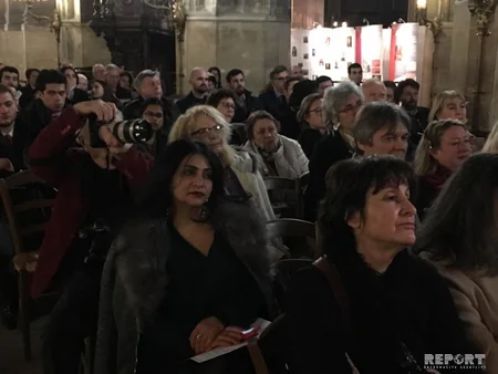 Parisdə Xocalı qurbanlarının xatirəsi anılıb