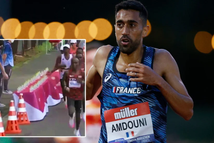 Tokio-2020: Fransalı atlet yarış zamanı su şüşələrini bilərəkdən aşırıb