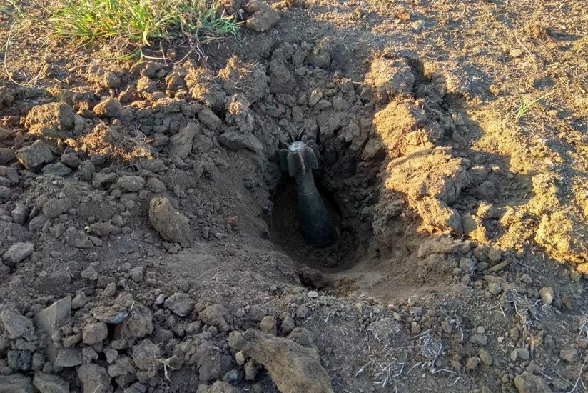 Ağstafada minaatan mərmisi aşkar olunub