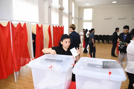 Qadınların cəza çəkdiyi müəssisədə səsvermə prosesi keçirilir