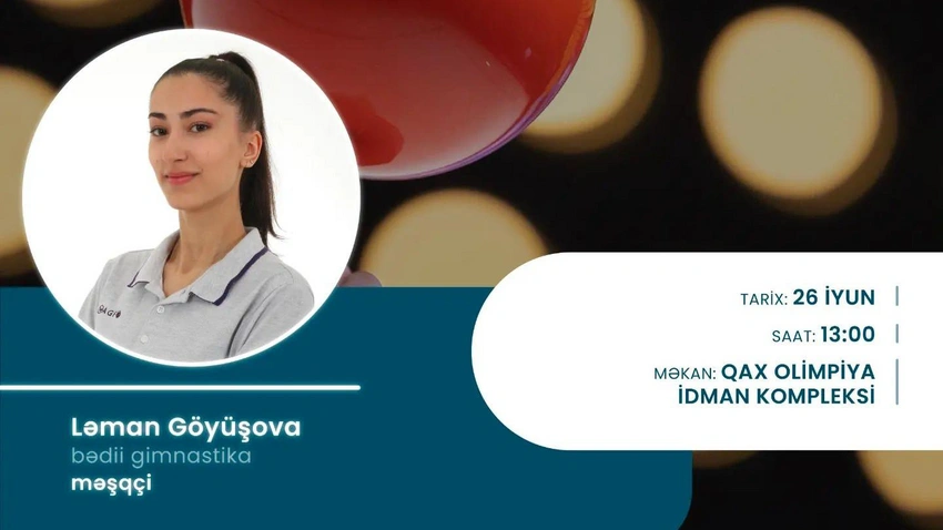 Qaxda bədii gimnastika üzrə ustad dərsləri keçiriləcək