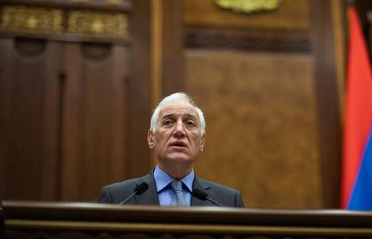 Armenian president leaves for Brussels