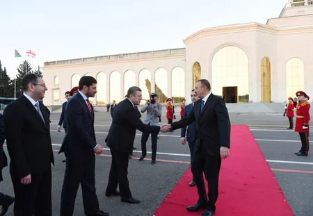 Prezident İlham Əliyev Gürcüstanda bir sıra görüşlər keçirib və səfər başa çatıb