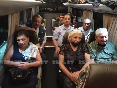 Шушинцы прибыли в родной город