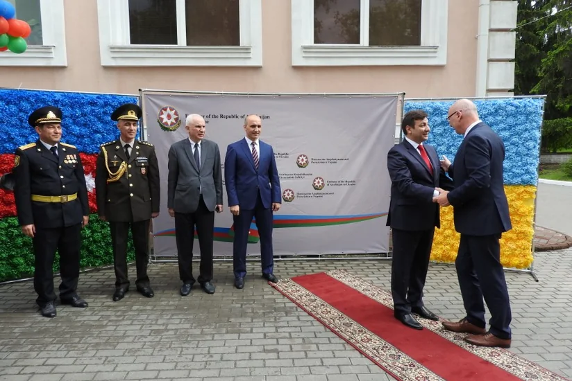 Azərbaycan Xalq Cümhuriyyətinin 100 illiyi münasibətilə Kiyevdə rəsmi qəbul keçirilib