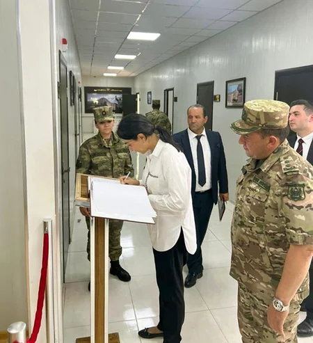 Ombudsman's Office representatives visit military unit