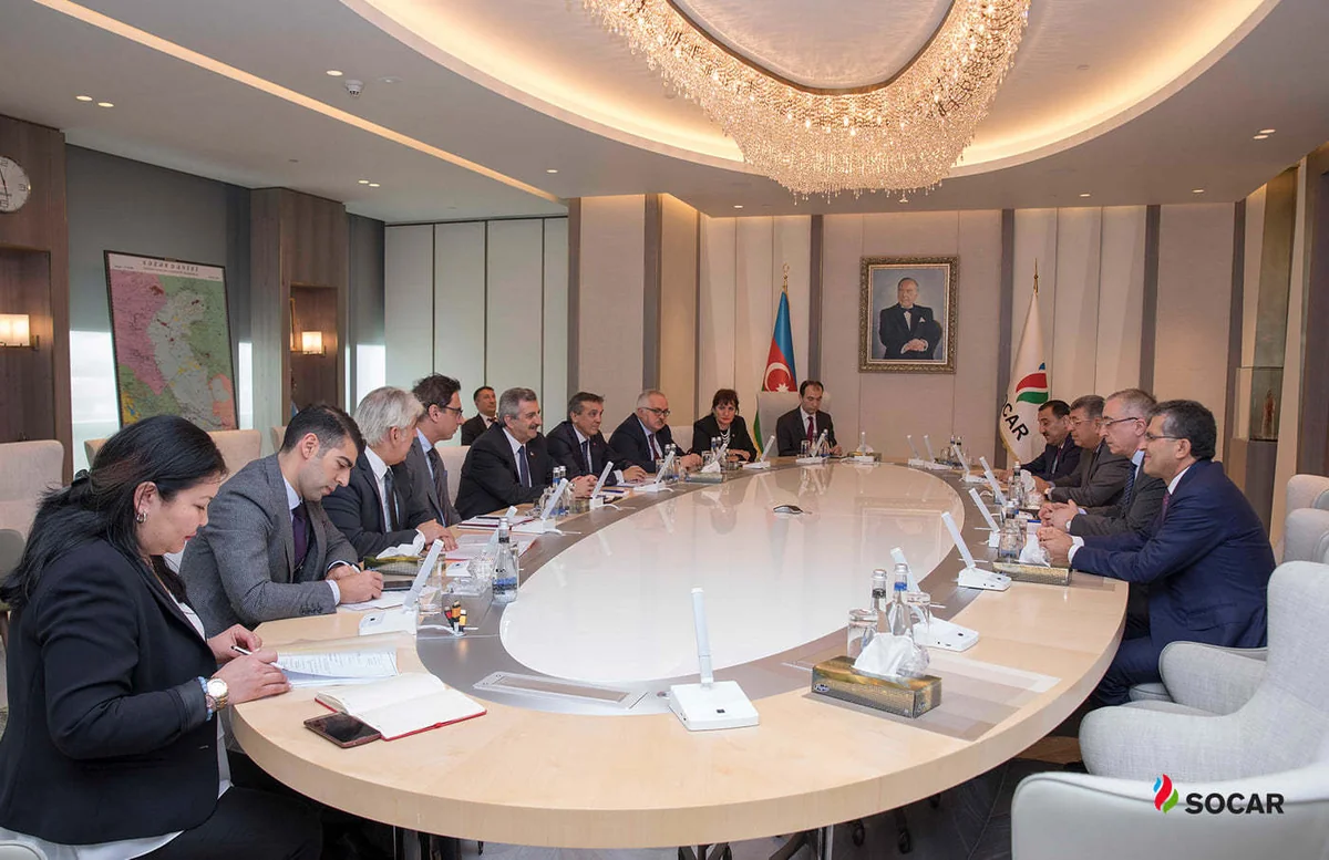 SOCAR-ın Türkiyədəki layihələri müzakirə olunub