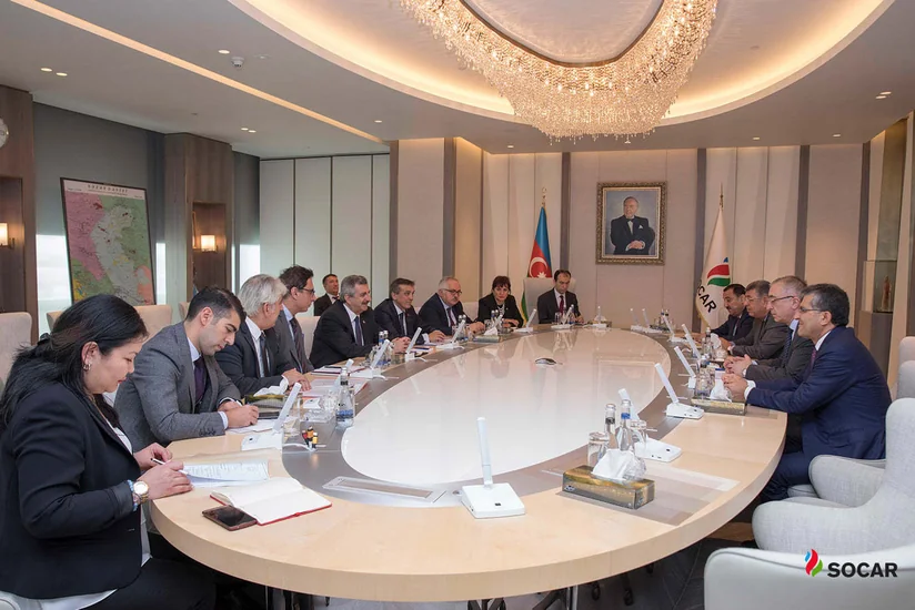 SOCAR-ın Türkiyədəki layihələri müzakirə olunub