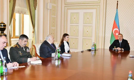 Azerbaijani President chairs Security Council meeting