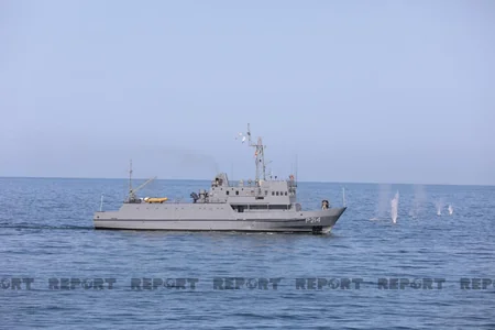 Hərbi Dəniz Qüvvələrinin taktiki təlimlərində döyüş tapşırıqları icra olunur