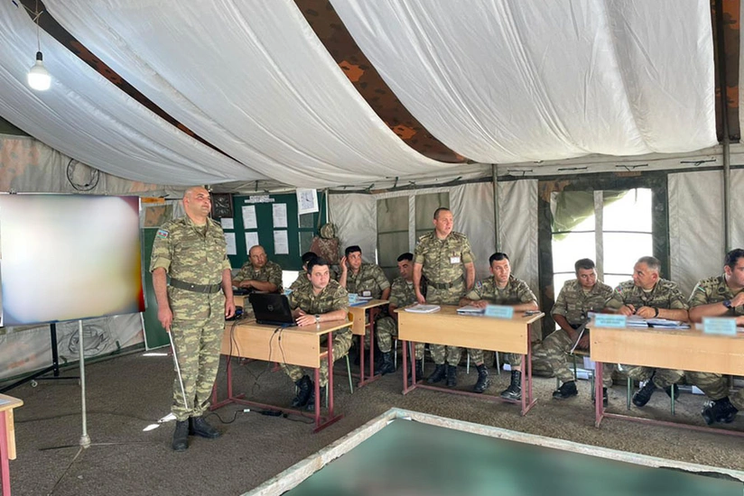 Azərbaycan Ordusunda briqada komanda-qərargah təlimi keçirilir