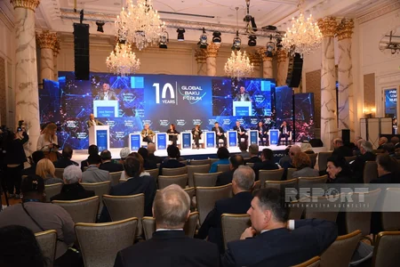 X Qlobal Bakı Forumu: “Meqatəhdidlər dövrü: İqlim təhlükəsizliyi; Qida təhlükəsizliyi; Nüvə təhlükəsizliyi” mövzusunda panel iclası keçirilib