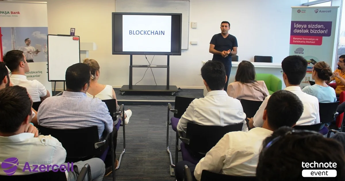 “Barama” İnnovasiya və Sahibkarlıq Mərkəzin “Blockchain”lə bağlı tədbir keçirilib