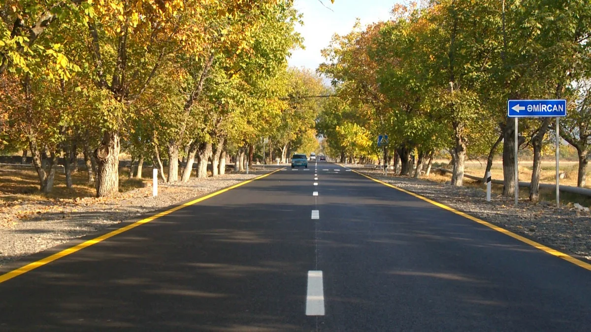 Qax-İlisu marşrutu üzrə 35.5 km uzunluğunda yol yenidən qurulub