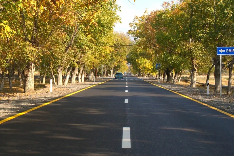 Qax-İlisu marşrutu üzrə 35.5 km uzunluğunda yol yenidən qurulub