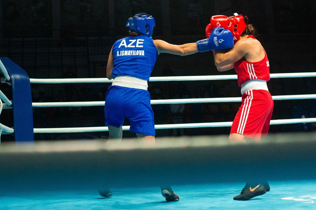 Avropa çempionatı: Azərbaycan boksçusu Ermənistandan olan rəqibini məğlub edib