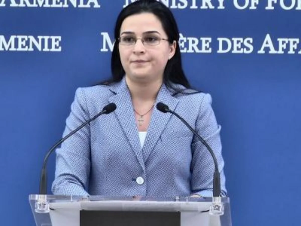 Ermənistan XİN-ə yeni mətbuat katibi təyin edilib