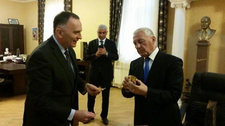 İsrail səfiri Xaçmaz rayonuna gedib